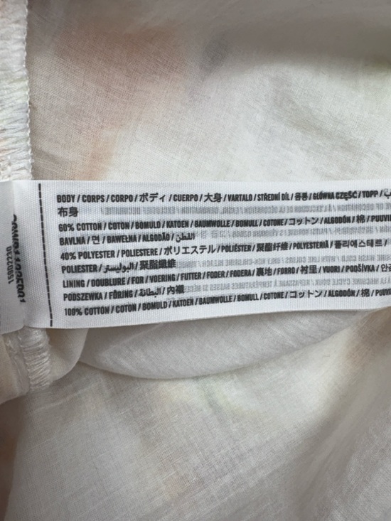 NWOT Abercrombie & Fitch Floral Puff Sleeve Plunge V-Neck Mini Dress Medium - Picture 10 of 11